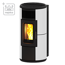 Ravelli R - Evolution 9 V - Ceramica - Stufa a pellet 8,3 Kw